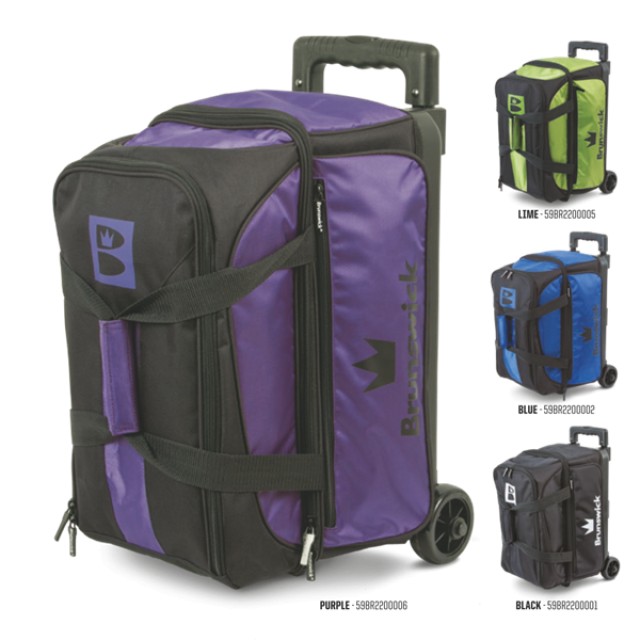 Brunswick Blitz Single Tote Purple Bowling Bag 