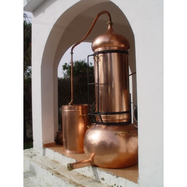 CopperGarden® 400 Liter Kolonnenbrennerei