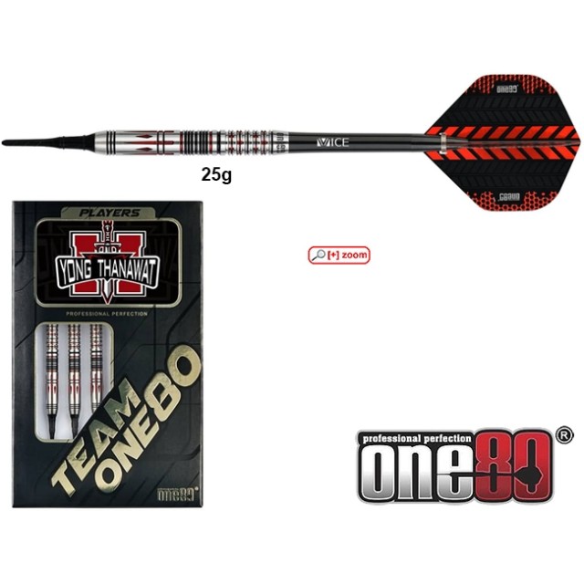 ONE80 Yong Thanawat V2 90% Soft 25g - Dartworld ONE80 Yong Thanawat V2 90% Soft 25g - Dartworld
