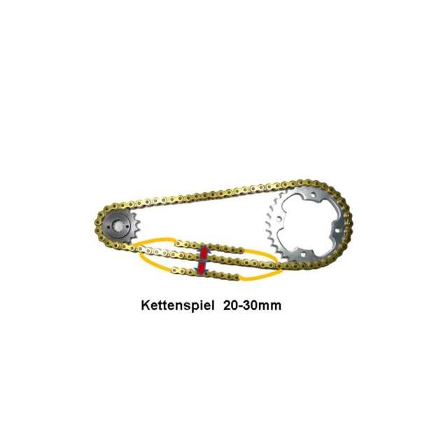 Kettensatz pour shyneray 250 STXE PowerKit extrêmement O-Ring 17/40 
