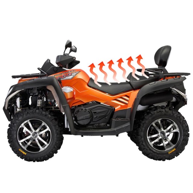 ATV Quad Motorrad Roller Sitzheizung 2 stufig 12Volt 35 Watt